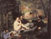 Edouard Manet Le dejeuner sur I-Herbe Spain oil painting artist